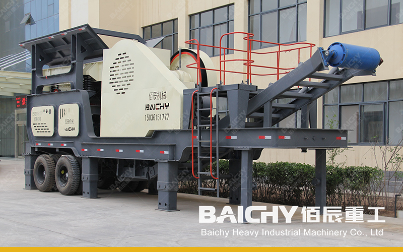 Мобильная щековая дробилка мощностью 60-100 тонн в час - Вибрационный питатель ZSW8530 и щ