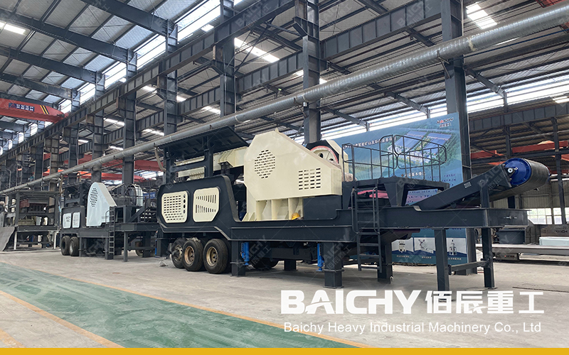 Щековая дробилка PE-750x1060 для мобильной дробильной установки производительностью 18