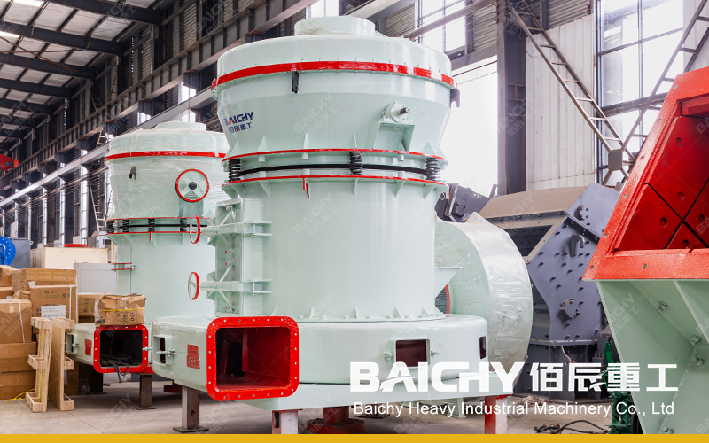 Шахтная мельница YGM130 для измельчения известняка