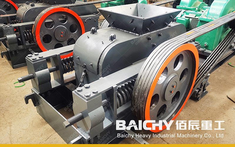 Дробилка двойного ролика машины для производства песка Каменная дробилка