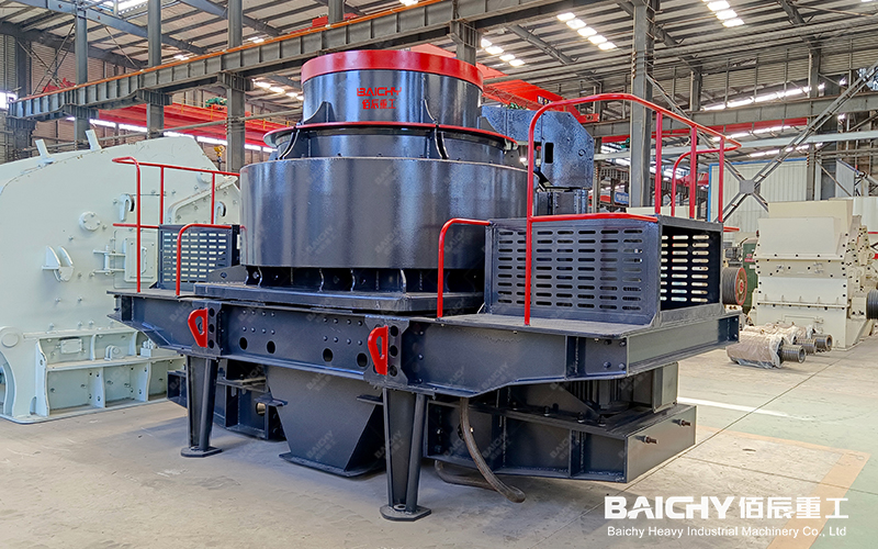 Агрегатная дробильная установка VSI для производства песка, Гравийная дробилка для