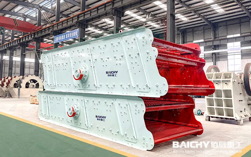 Круговой вибрационный грохот 3YK2460 |Трехъярусное, высокоэффективное, сверхмощное гр