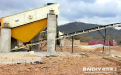 линия для дробления песка и гравия мощностью 200 тонн в час в Танзании