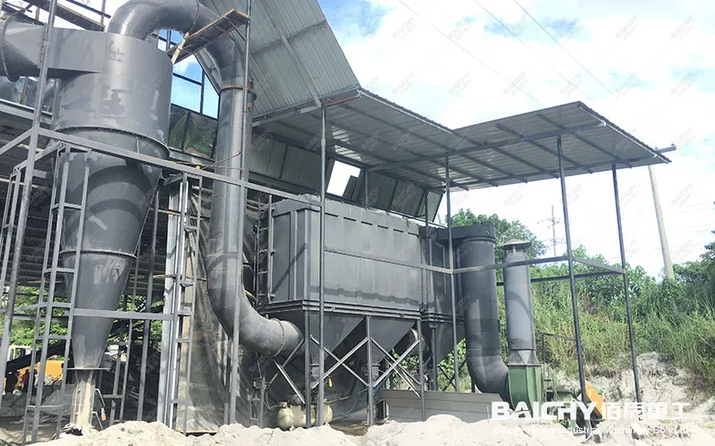 Производительность пылесборника 25 000 м3/ч в Саудовской Аравии