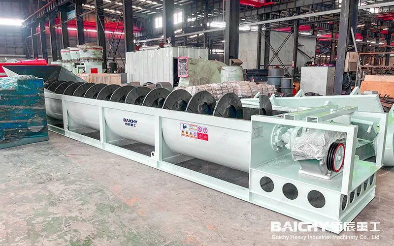 Что представляет собой высококачественная спиральная пескомойка для Вашего агрег