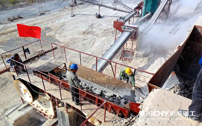 Щековая дробилка, Щековая дробилка для переработки бетона, Эффективная щековая дробилка