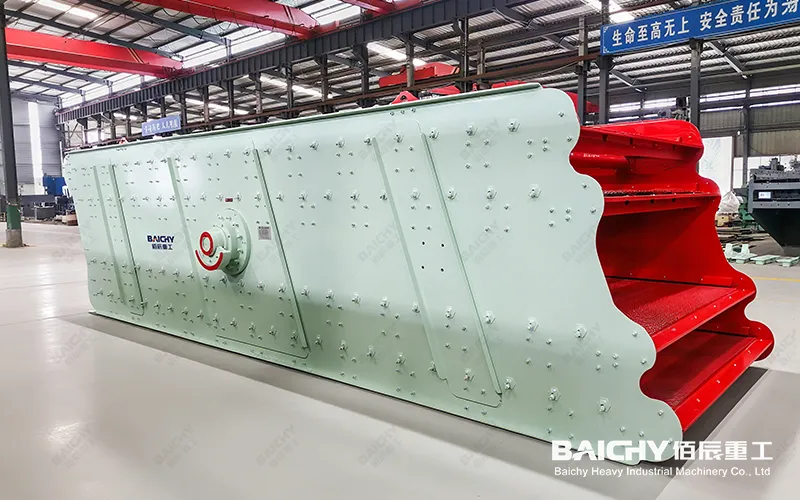 Надежный вибрационный грохот мощностью 200 тонн в час, Вибрационный грохот, Вибрационный грохот YK1860