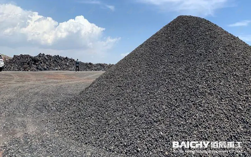 Вибрационная дробилка, Гусеничная мобильная сортировочно-дробильная станция, Гусеничная мобильная дробильная станция