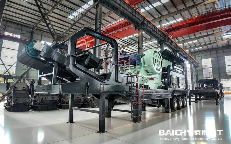 Как мобильная установка для дробления золотой руды обеспечивает высокую производи