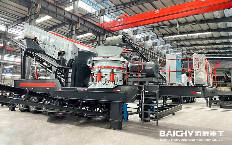 YDPZ300-2160 для промежуточного и мелкого дробления и сортировки